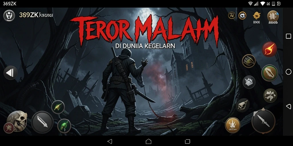 Screenshot dari gameplay 369ZK yang menakutkan dan mencekam.