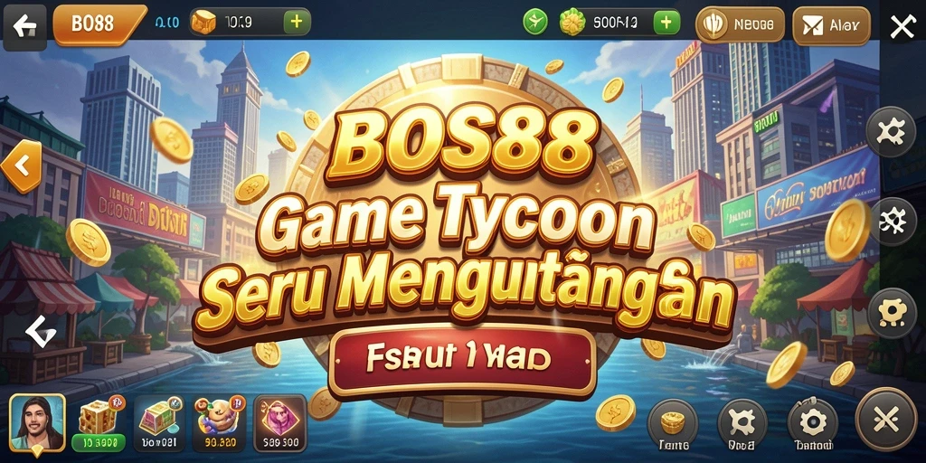 Tampilan gameplay Tycoon penuh strategi dan keseruan.