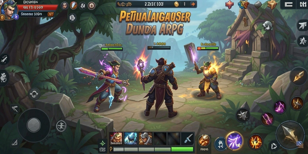 Tangkapan layar gameplay DS99 yang menunjukkan aksi pertarungan seru.