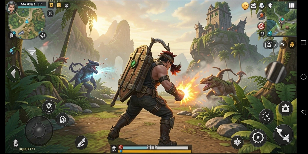 Tampilan gameplay GT777 yang penuh aksi dan tantangan.