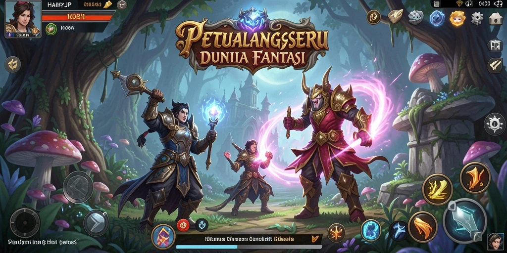 Gameplay menantang dan grafis menawan dalam HARAPJP.