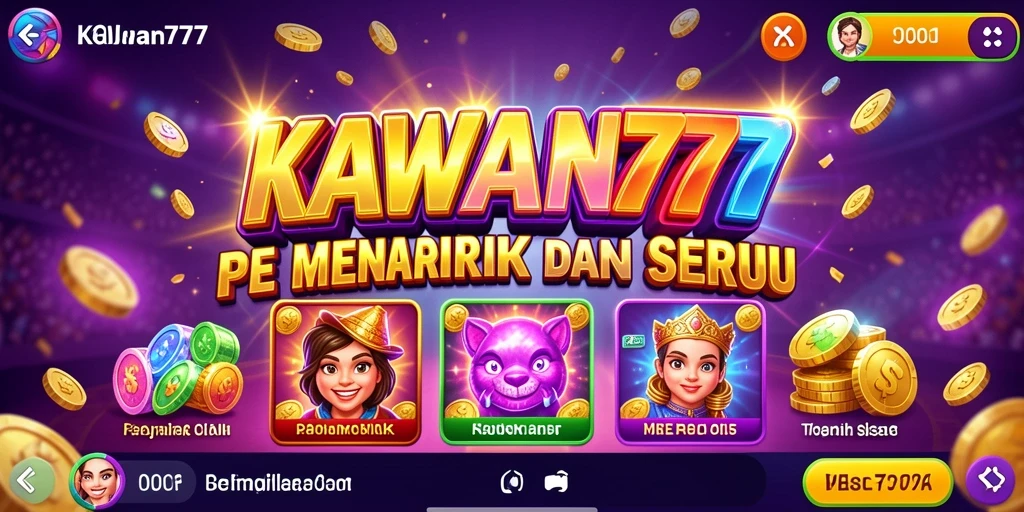 Gameplay KAWAN777 yang mengasyikkan dengan tema slot beragam.