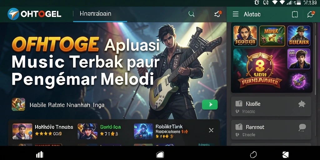 Tampilan menarik dari sistem pemutar musik OHTOGEL