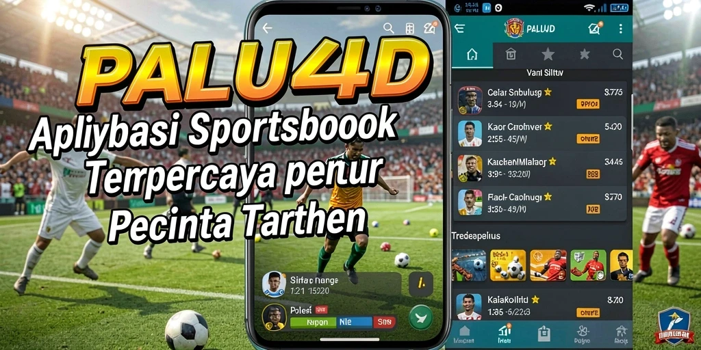 Screenshot utama PALU4D menampilkan tampilan antarmuka taruhan olahraga yang menarik.
