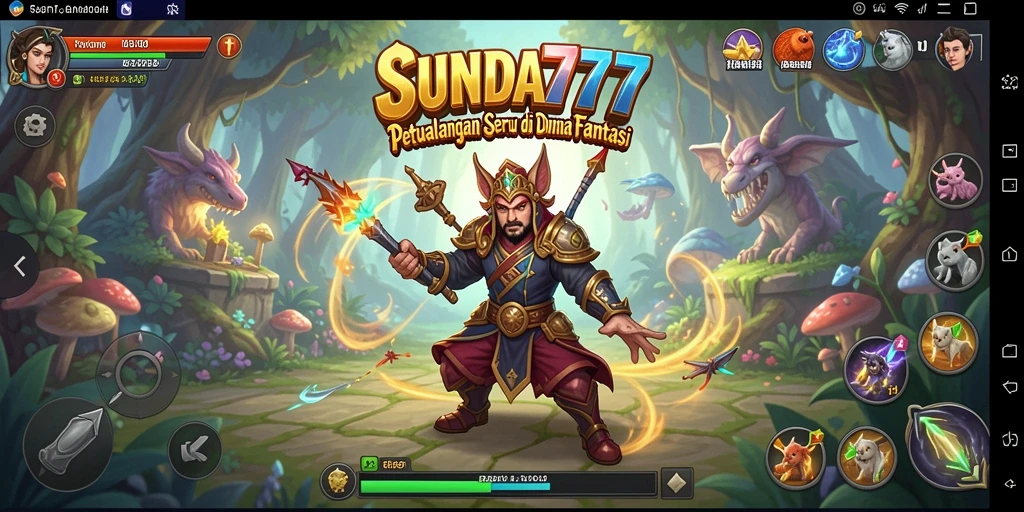 Tampilan gameplay SUNDA777 yang memukau dan menantang di dunia petualangan.