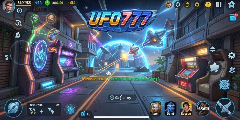 Screenshot gameplay UFO777 dengan aksi seru dan menarik.